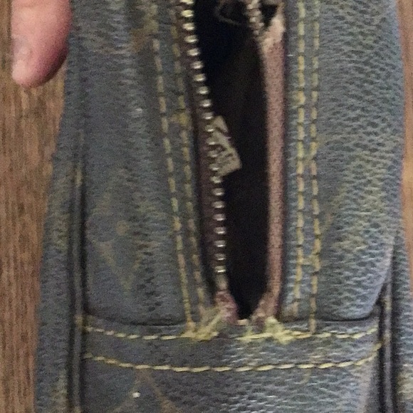 VTG..Louis Vuitton Monogram Trousse Toilette Pouch Brown Clutch Case LV - Picture 9 of 10